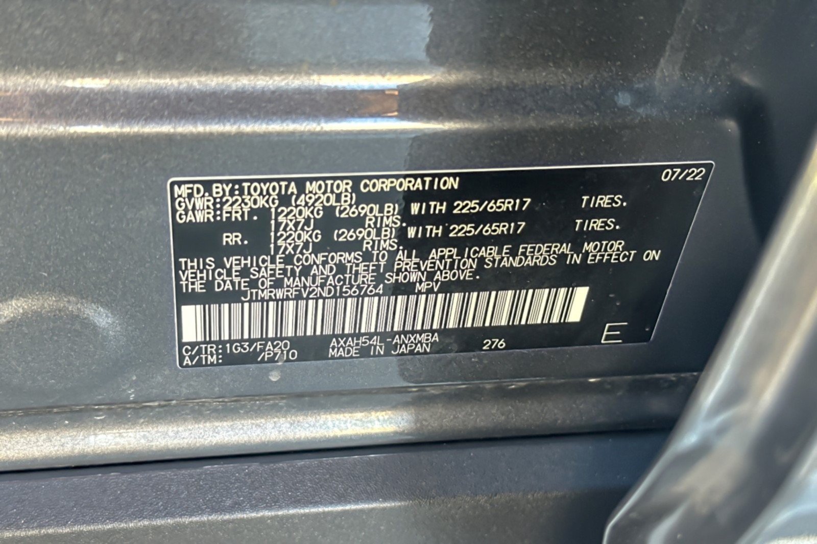 Certified 2022 Toyota RAV4 XLE w/ Convenience Package AWD/4WD image 27