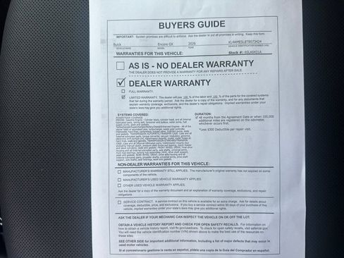 Used 2026 Buick Encore GX Sport Touring w/ Comfort Package AWD/4WD image 33
