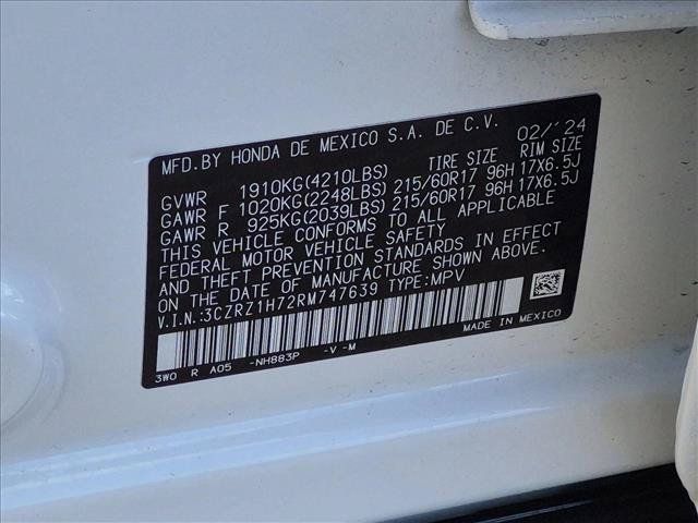 Used 2024 Honda HR-V EX-L image 24