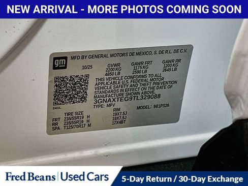 Certified 2026 Chevrolet Equinox RS w/ Convenience Package III AWD/4WD image 40