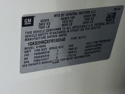 Used 2015 GMC Yukon XL SLT w/ Open Road Package AWD/4WD image 31
