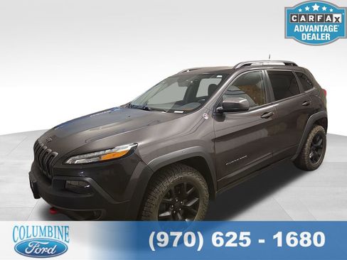 Used 2017 Jeep Cherokee Trailhawk AWD/4WD image 1