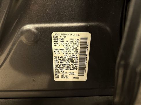 Used 2019 Nissan Rogue SV w/ Sun & Sound Touring Package image 14