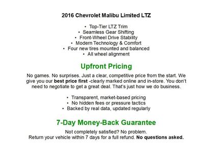 Used 2016 Chevrolet Malibu LTZ