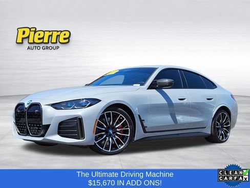 Used 2023 BMW i4 M50 w/ M Carbon Exterior Package AWD/4WD image 1