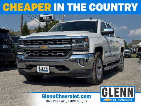 Used 2018 Chevrolet Silverado 1500 LTZ w/ Texas Edition AWD/4WD image 1