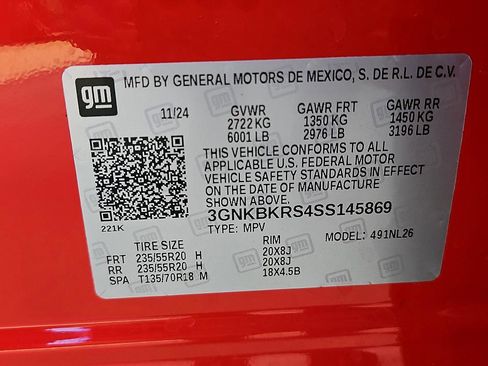 New 2025 Chevrolet Blazer RS w/ Driver Confidence II Package image 21