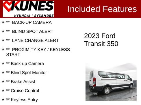 Used 2023 Ford Transit 350 XLT image 2