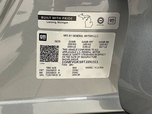 New 2026 Chevrolet Traverse LT w/ Midnight/Sport Edition AWD/4WD image 23