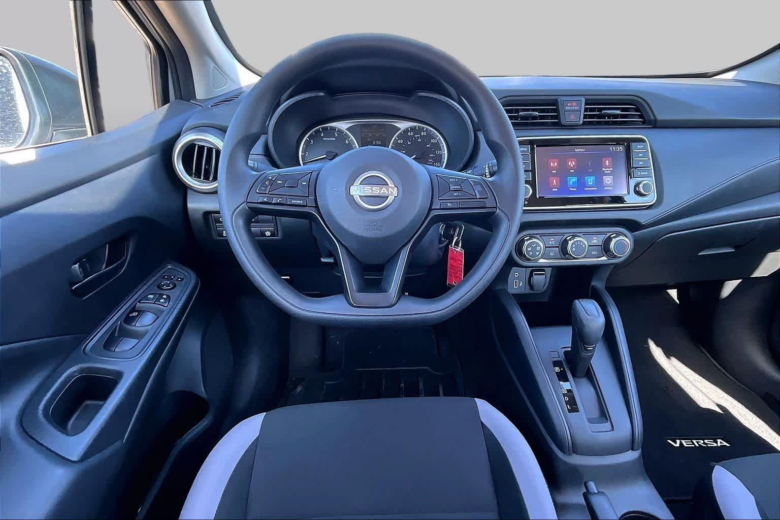 Certified 2025 Nissan Versa S w/ Trunk Package FWD image 6