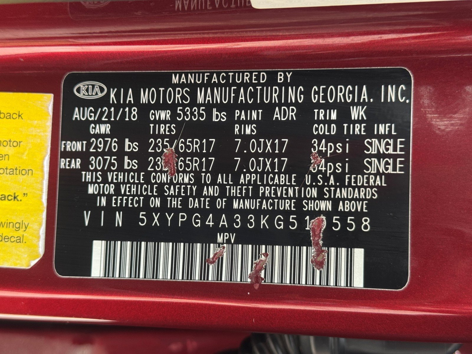 Used 2019 Kia Sorento FWD image 39