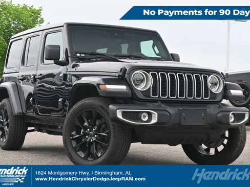 Used 2025 Jeep Wrangler Unlimited Sahara w/ Safety Group AWD/4WD image 1