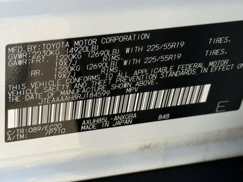 Certified 2024 Toyota Venza Nightshade image 28