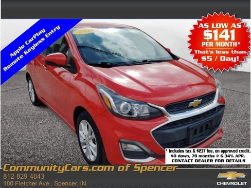 Used 2021 Chevrolet Spark LT FWD image 1