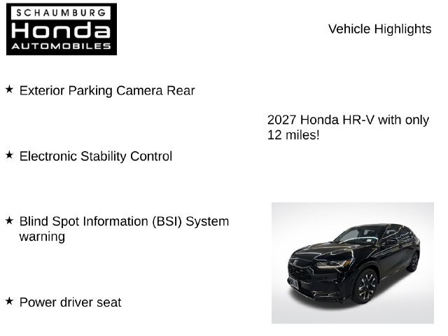 New 2027 Honda HR-V EX-L image 7