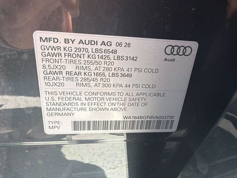 New 2027 Audi Q6 e-tron Prestige AWD/4WD image 27