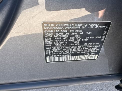 Used 2023 Volkswagen Atlas SE image 21