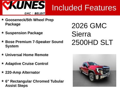 New 2026 GMC Sierra 2500 SLT w/ SLT Premium Package
