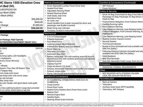 Used 2023 GMC Sierra 1500 Elevation image 31