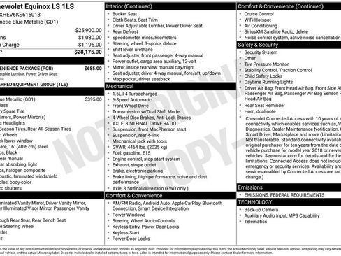 Used 2019 Chevrolet Equinox LS w/ LS Convenience Package image 6