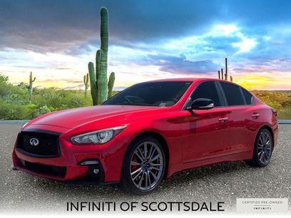 Certified 2023 INFINITI Q50 Red Sport 400