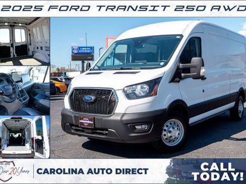 Used 2025 Ford Transit 250 148 Medium Roof Extended AWD image 1