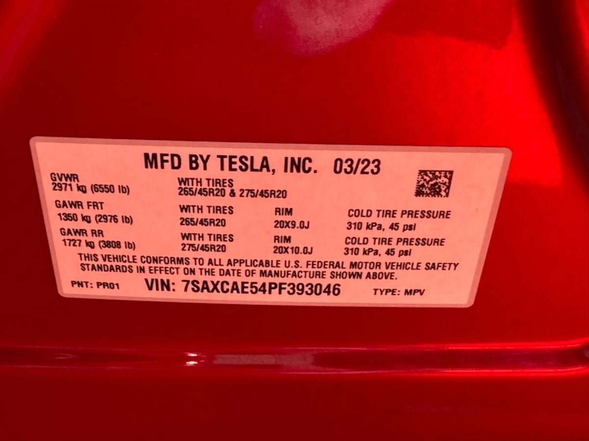 Used 2023 Tesla Model X AWD/4WD image 57