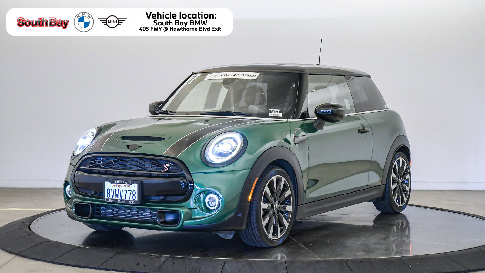 Used 2021 MINI Cooper S w/ Driver Assistance Package FWD image 1