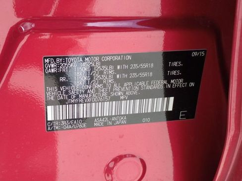Used 2015 Toyota RAV4 Limited FWD image 35