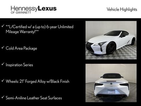 Used 2024 Lexus LC 500 Convert w/ Inspiration Series RWD image 12