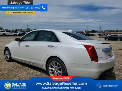 Used 2018 Cadillac CTS AWD Sedan w/ Seating Package image 3
