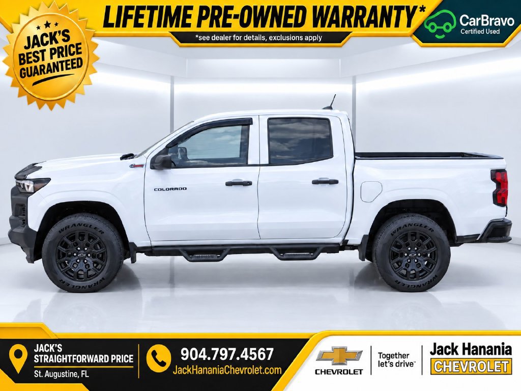 Used 2025 Chevrolet Colorado W/T w/ WT Custom Package RWD image 4