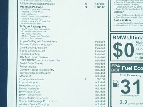 New 2026 BMW 530i 530i w/ M Sport Package image 9