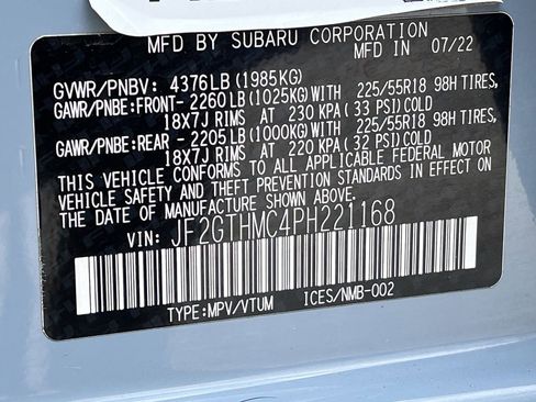 Used 2023 Subaru Crosstrek 2.5i Limited w/ Moonroof Package AWD/4WD image 30