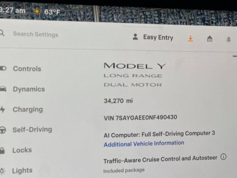 Used 2022 Tesla Model Y Long Range AWD/4WD image 40