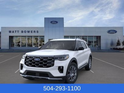 New 2026 Ford Explorer Platinum