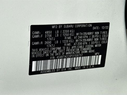 Used 2023 Subaru Outback Premium image 24