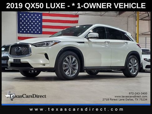 Used 2019 INFINITI QX50 Luxe w/ Navigation Package image 1