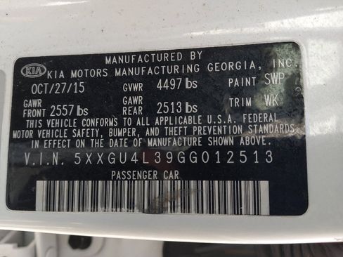 Used 2016 Kia Optima EX w/ Premium Package FWD image 33