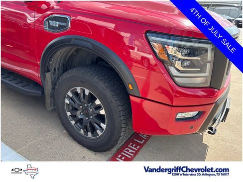 Used 2021 Nissan Titan PRO-4X w/ Off Road Protection Package AWD/4WD image 3