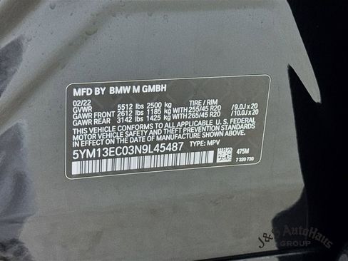 Used 2022 BMW X3 M w/ Executive Package image 40