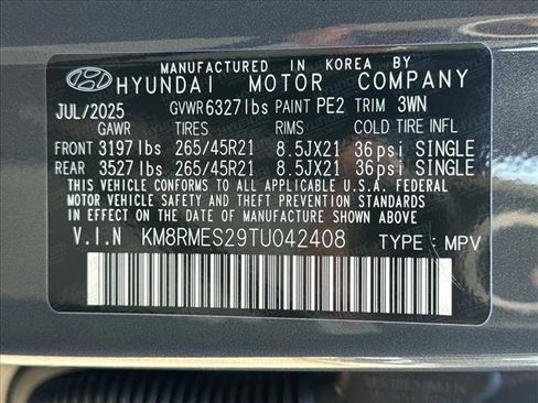 New 2026 Hyundai Palisade Calligraphy image 20