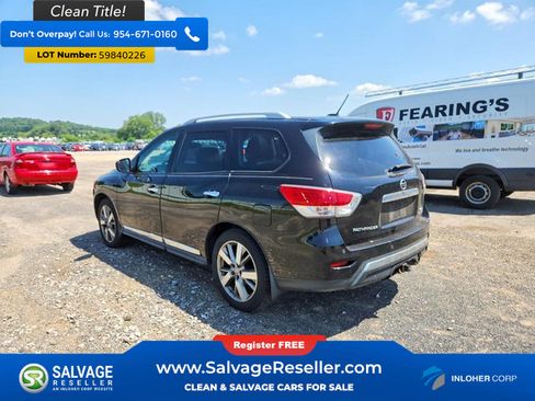 Used 2014 Nissan Pathfinder Platinum w/ Platinum Premium Package AWD/4WD image 3