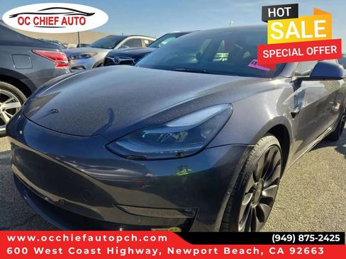 Used 2022 Tesla Model 3 Performance image 1