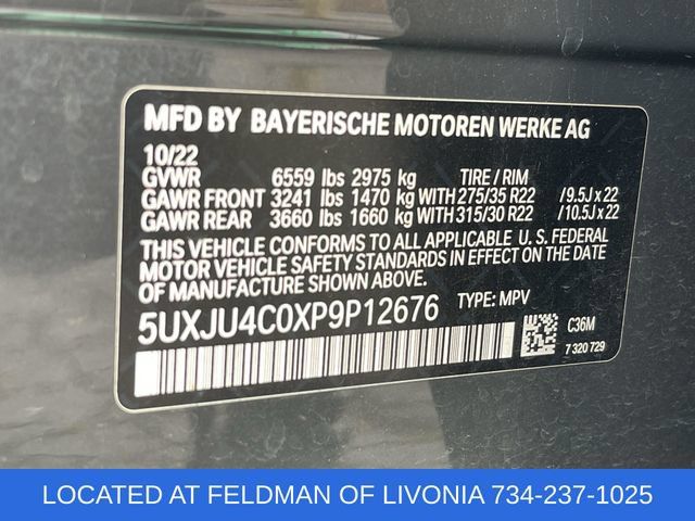 Used 2023 BMW X5 M50i w/ Executive Package AWD/4WD image 35