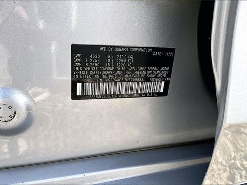 Used 2022 Subaru Legacy Premium image 31