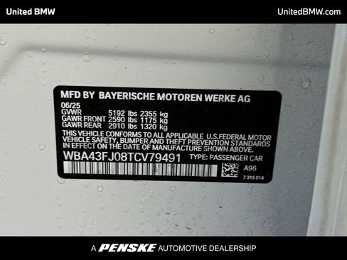 Used 2026 BMW 530i RWD image 15