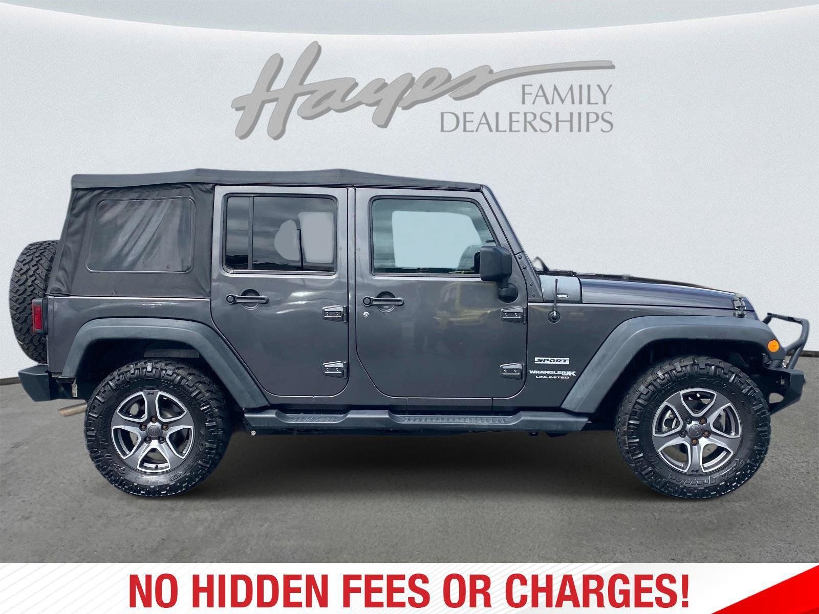 Used 2018 Jeep Wrangler Unlimited Sport S AWD/4WD image 2