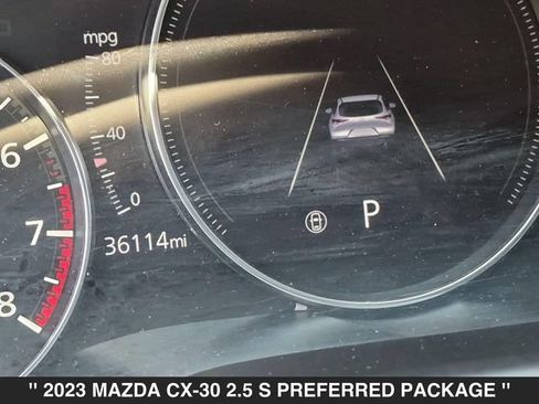 Used 2023 MAZDA CX-30 AWD 2.5 S w/ Preferred Package image 22