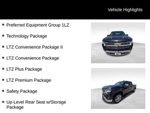 Certified 2024 Chevrolet Silverado 1500 LTZ w/ LTZ Premium Package AWD/4WD image 13